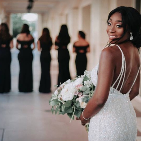 **BERTA** Size 4 Wedding Dress - Picture 5 of 8